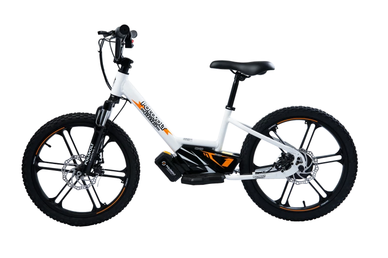 Vaikiškas elektrinis motociklas POLOVOLT M-20 Baltas