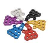 TWE sustiprintos pakojų pozicionavimo plokštelės SurRon Light Bee motociklui