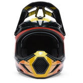 FOX šalmas 3 RS Grid Juodas Oranžinis - M dydis