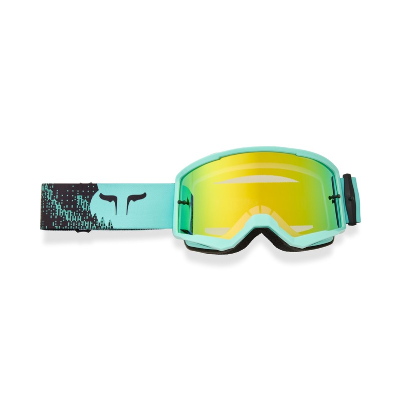 Fox Main Kairos „Spark Turquoise“ Akiniai